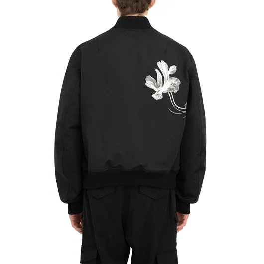 Y-3 BOMBER CON RICAMO