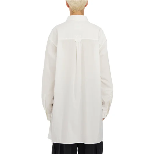 Y-3 CAMICIA OVERSIZE IN COTONE