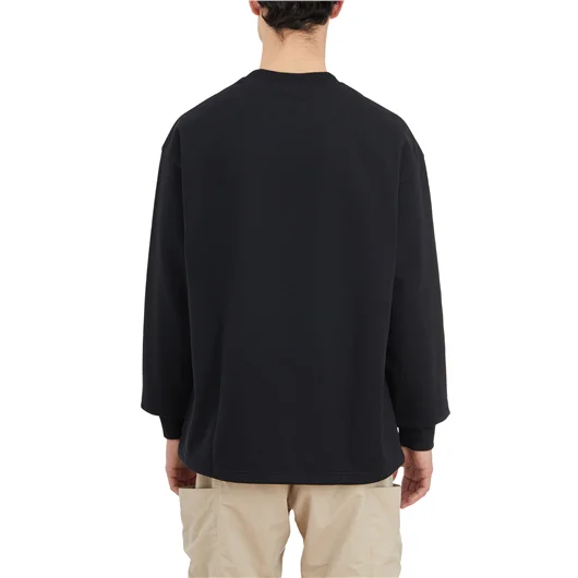 Y-3 FELPA GIROCOLLO CON COULISSE