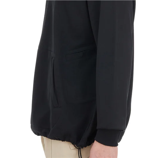 Y-3 FELPA GIROCOLLO CON COULISSE