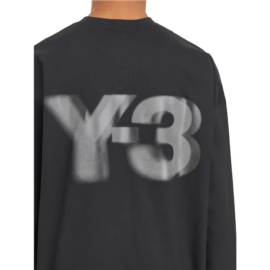 Y-3 FELPA GIROCOLLO LOGO