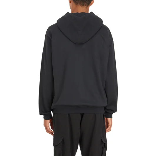 Y-3 FELPA ZIP E CAPPUCCIO LOGO