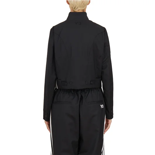 Y-3 GIACCA CORTA MISTO LANA