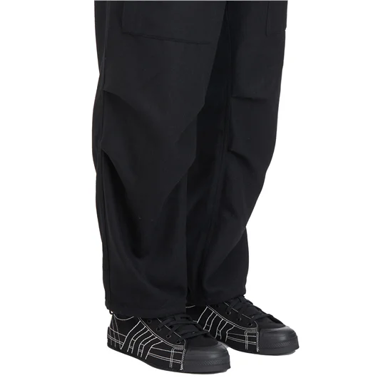 Y-3 PANTALONE CARGO IN FLANELLA