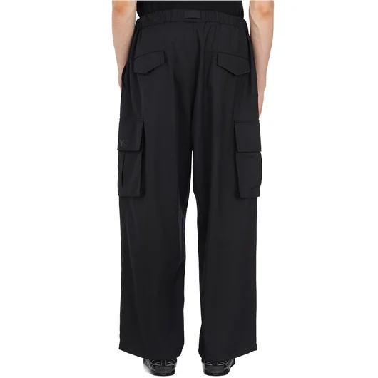 Y-3 PANTALONE CARGO IN LANA