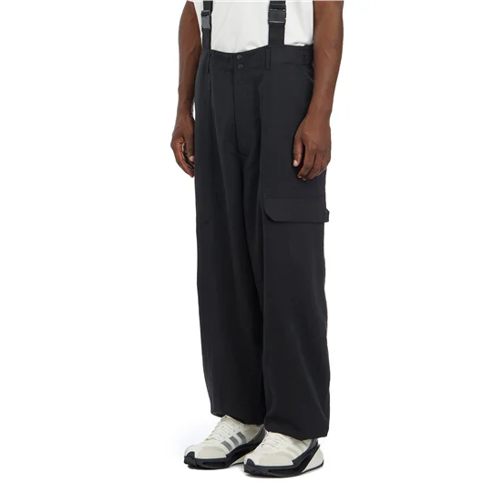 Y-3 PANTALONE CON BRETELLE