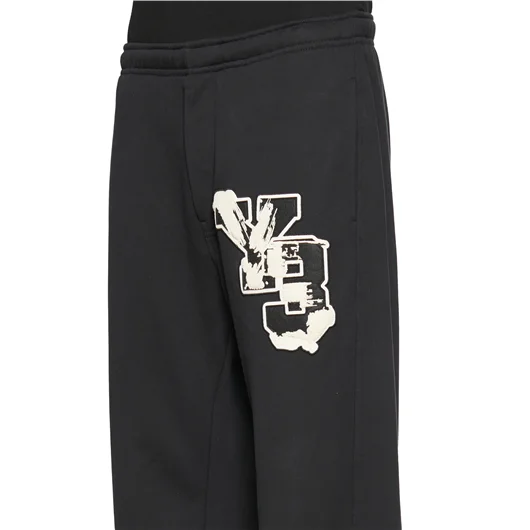 Y-3 PANTALONE JOGGER CON STAMPA