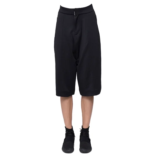 Y-3 PANTALONI 3/4 CON ZIP E BOTTONE