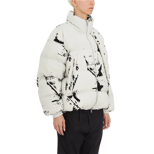 Y-3 PIUMINO CON STAMPA GRAFICA