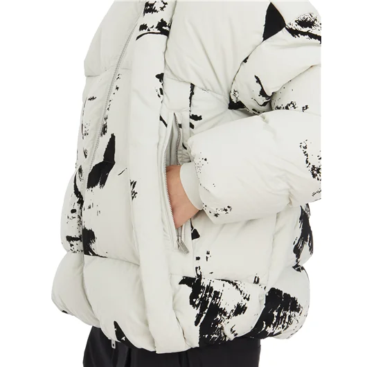 Y-3 PIUMINO CON STAMPA GRAFICA