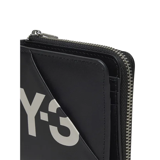Y-3 PORTAFOGLIO IN PELLE