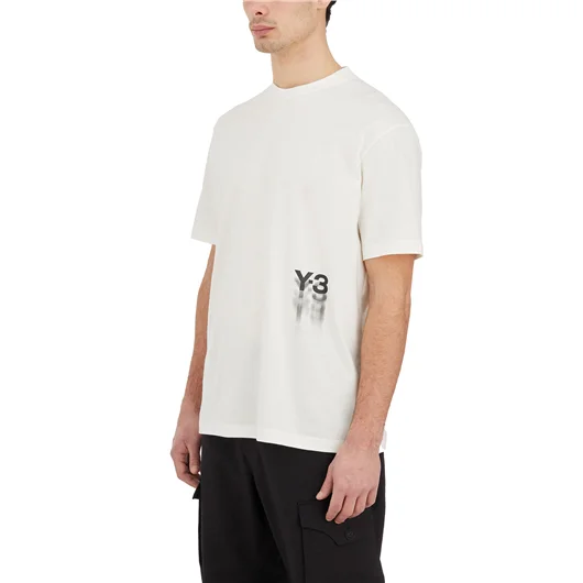 Y-3 T-SHIRT CON STAMPA LOGO
