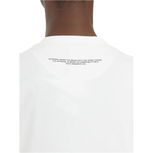 Y-3 T-SHIRT LOGO IN COTONE