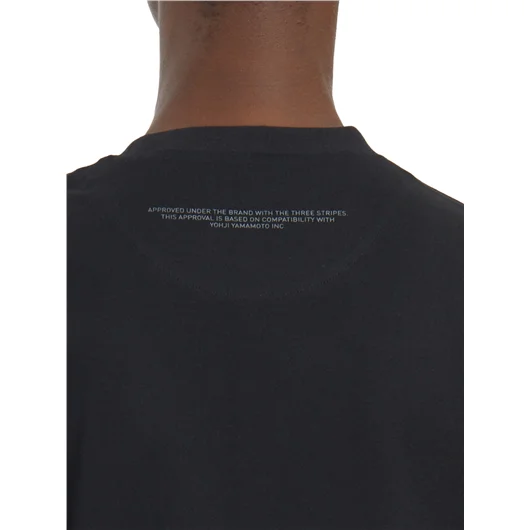 Y-3 T-SHIRT LOGO IN COTONE