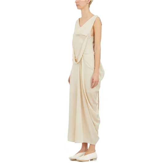 YEHUAFAN ABITO LUNGO IN SETA