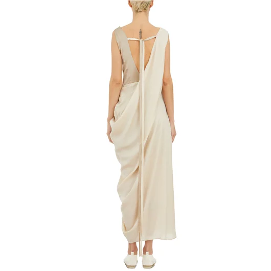 YEHUAFAN ABITO LUNGO IN SETA