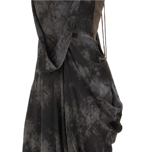 YEHUAFAN ABITO LUNGO IN SETA