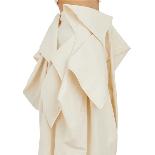 YEHUAFAN GONNA IN COTONE CON VOILANT