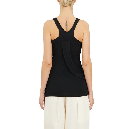 YEHUAFAN TANK TOP EFFETTO INCROCIATO