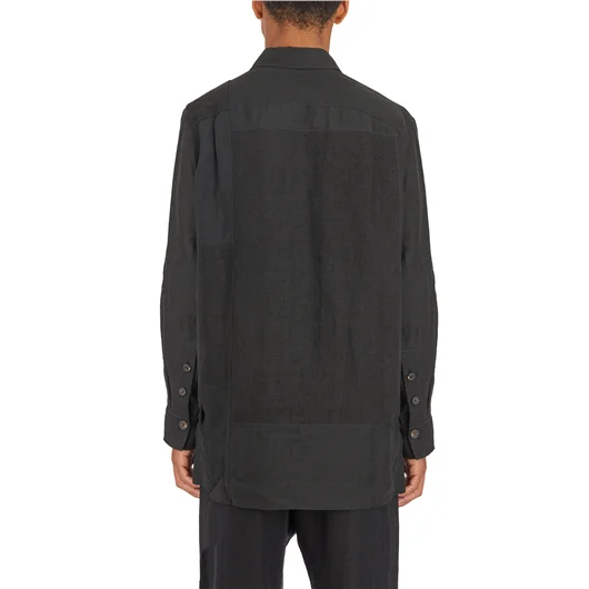 ZIGGY CHEN CAMICIA PATCHWORK FIELD