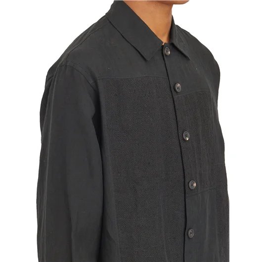 ZIGGY CHEN CAMICIA PATCHWORK FIELD