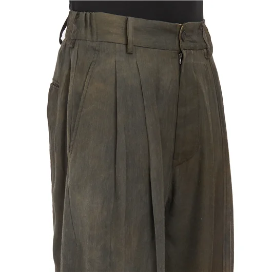 ZIGGY CHEN PANTALONE AMPIO IN VISCOSA