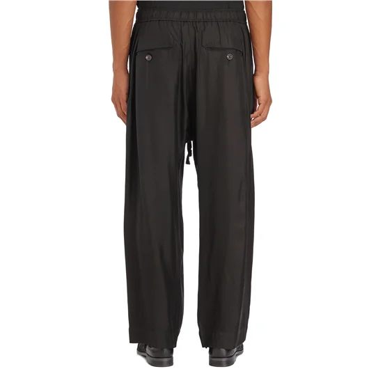 ZIGGY CHEN PANTALONE DRAWSTRING IN VISCOSA