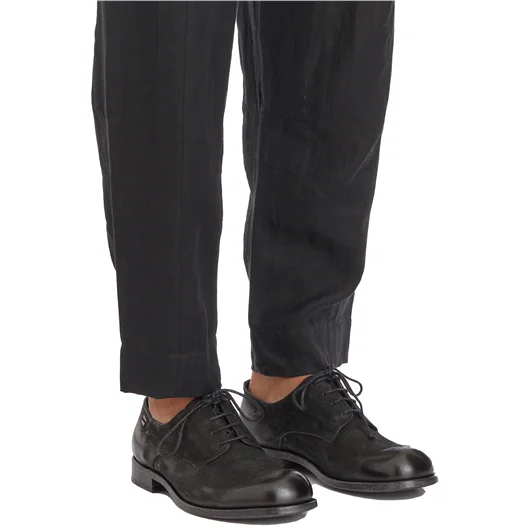 ZIGGY CHEN PANTALONE TAPERED IN LINO