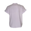 Poems Roma CAMICIA CROP BIANCO