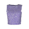 Poems Roma TOP PAILLETTES LILLA