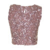 Poems Roma TOP PAILLETTES ROSA ANTICO