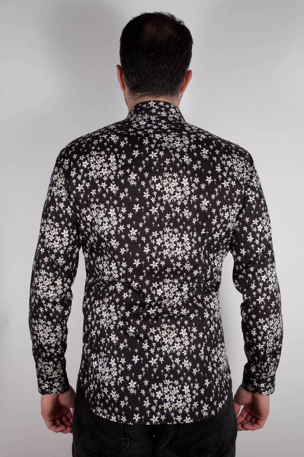 Poggianti Camicia Con Stampa Floreale FIRENZE-UBBF-555-02