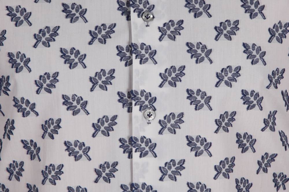 Poggianti Camicia Fil Coupe Collo Italiano FIRENZE-61-507-01