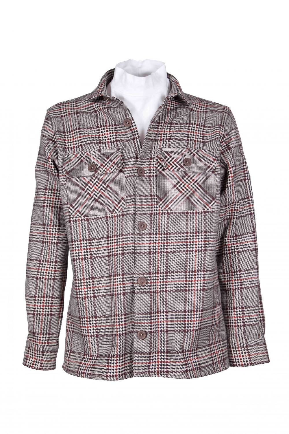 Poggianti Camicia Giacca Uomo Oversize VOLTERRA-66F-201-01