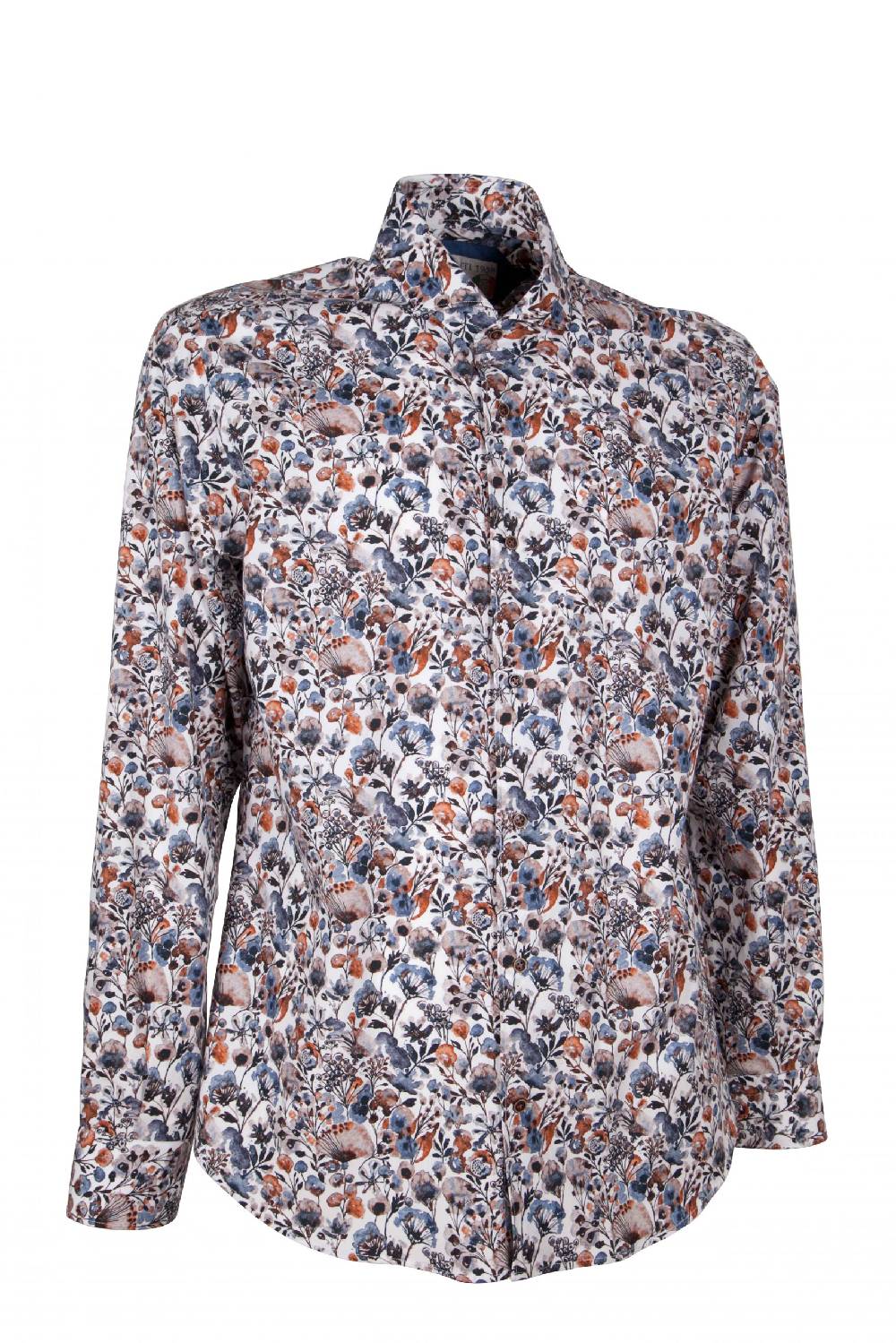 Poggianti Camicia Uomo Cotone Con Stampa Floreale SIGNA-65-146-01