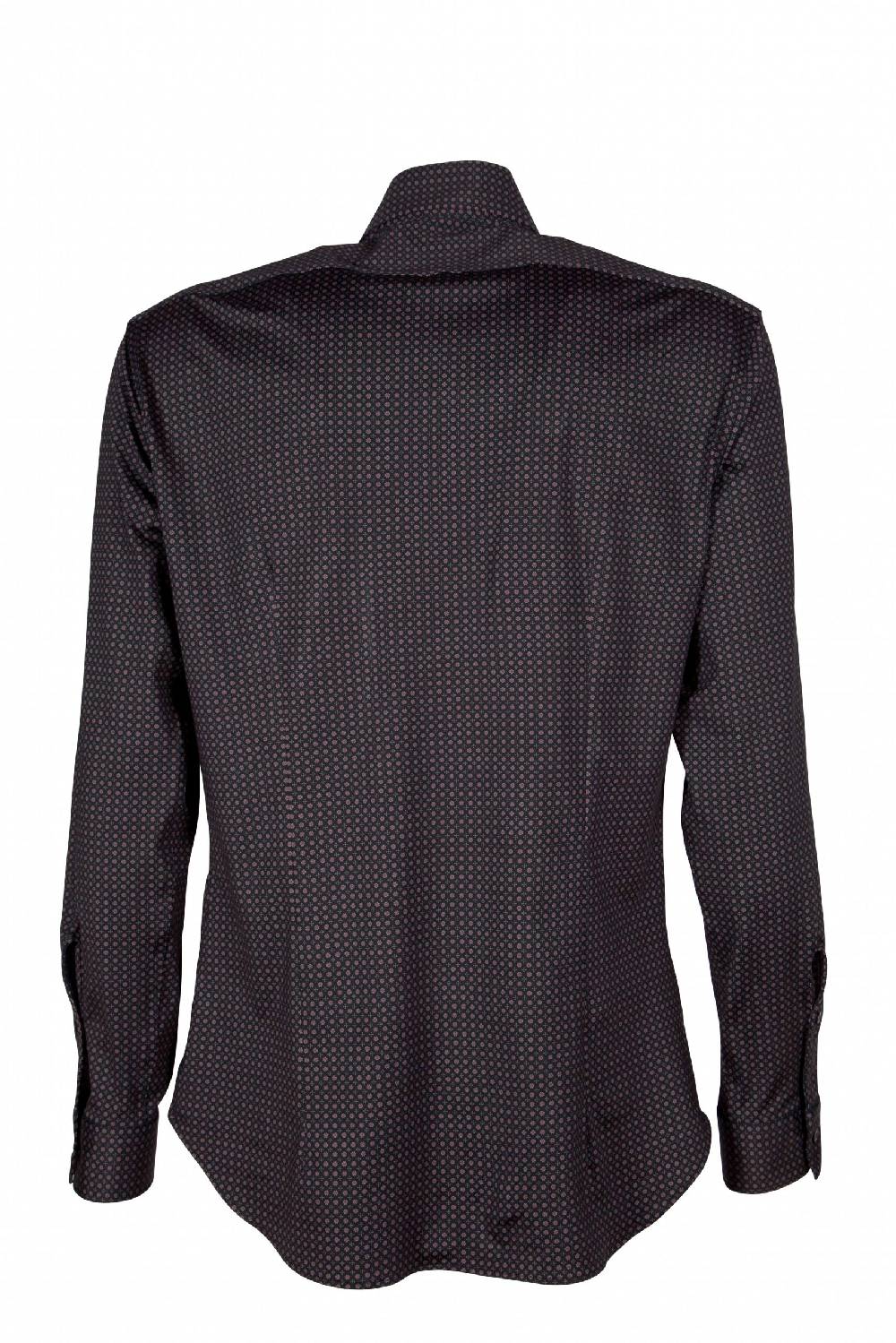 Poggianti Camicia Uomo In Tessuto Tecnico Con Stampa Piccola ACTIVE 31-187-03