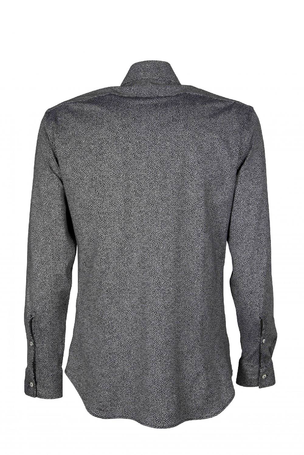 Poggianti Camicia Uomo In Tessuto Tecnico Con Stampa Piccola ACTIVE 31-186-03