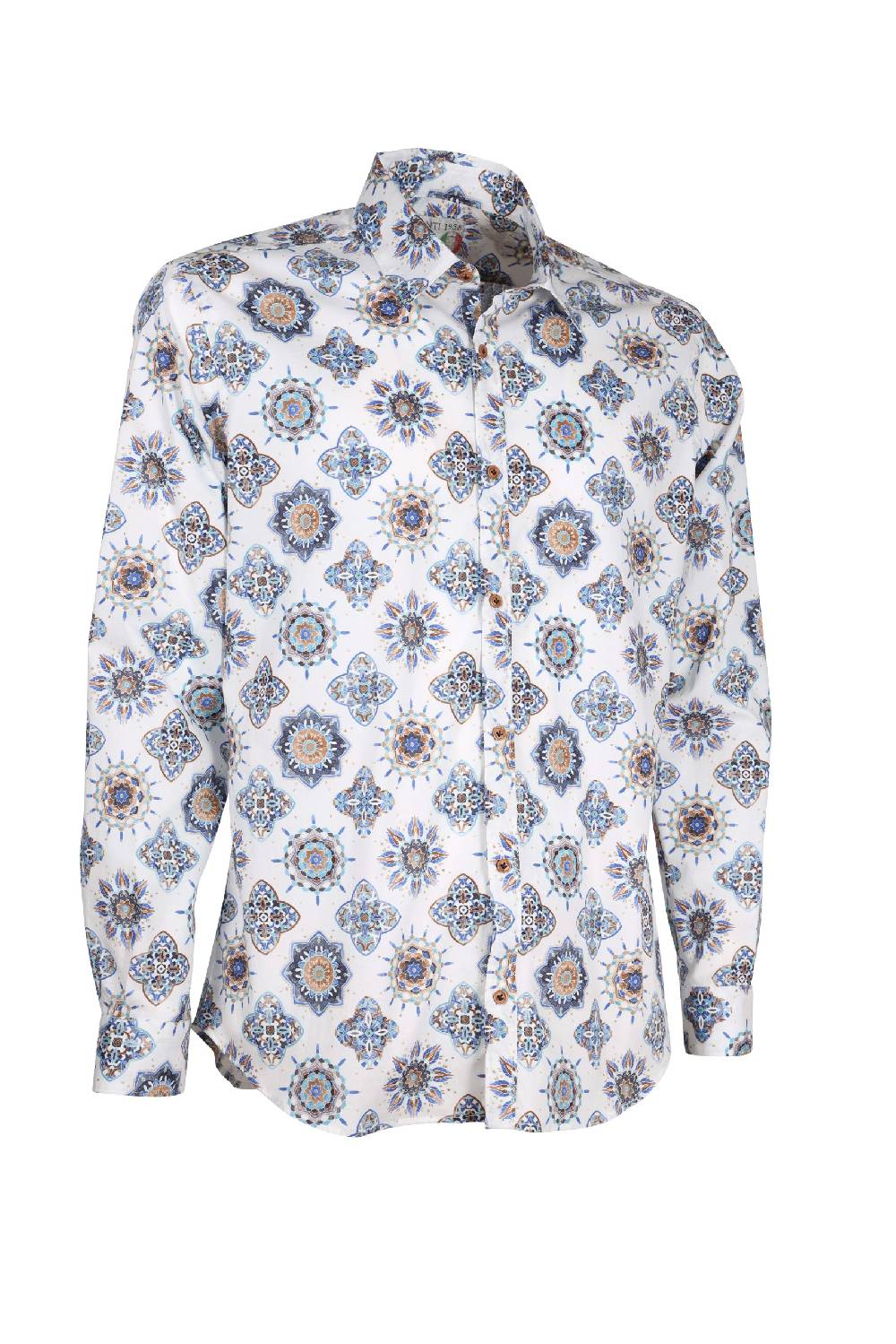 Poggianti Camicia Uomo Spring Summer 24 CHIUSI-66F-136