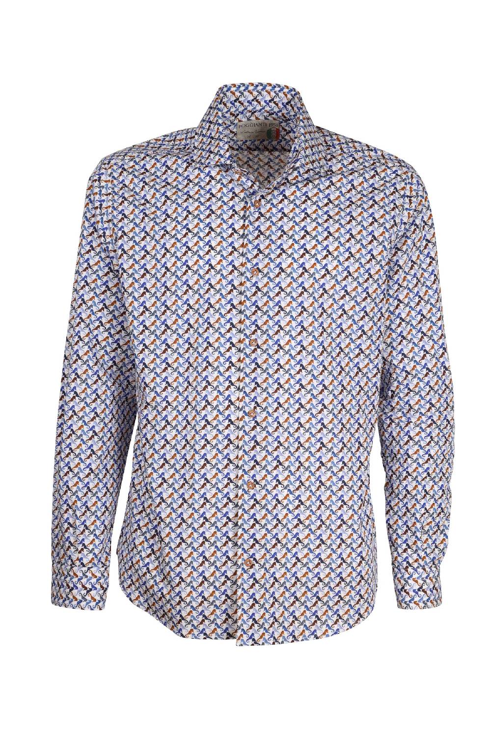 Poggianti Camicia uomo spring summer 24 FIRENZE-60F-113