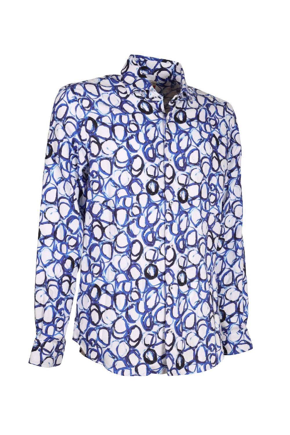 Poggianti Camicia Uomo Spring Summer 24 FIRENZE-60F-159