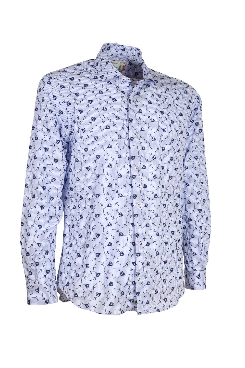 Poggianti Camicia Uomo Spring Summer 24 FIRENZE-62F-249