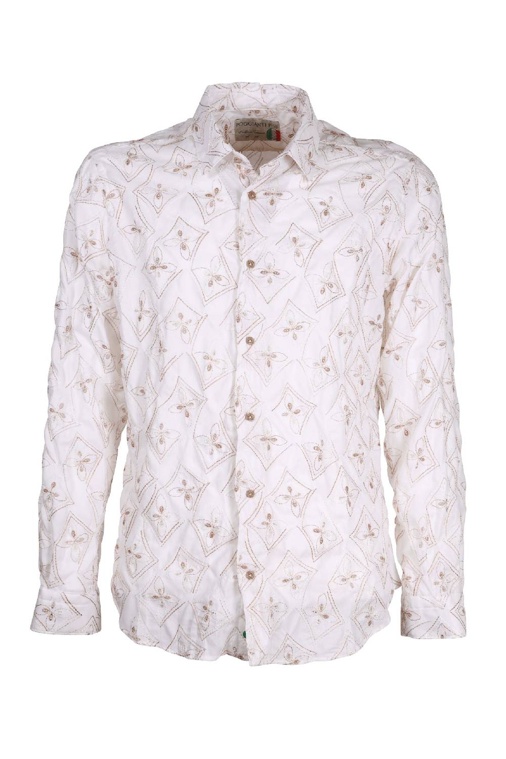 Poggianti Camicia uomo spring summer 24 FIRENZE-66F-212