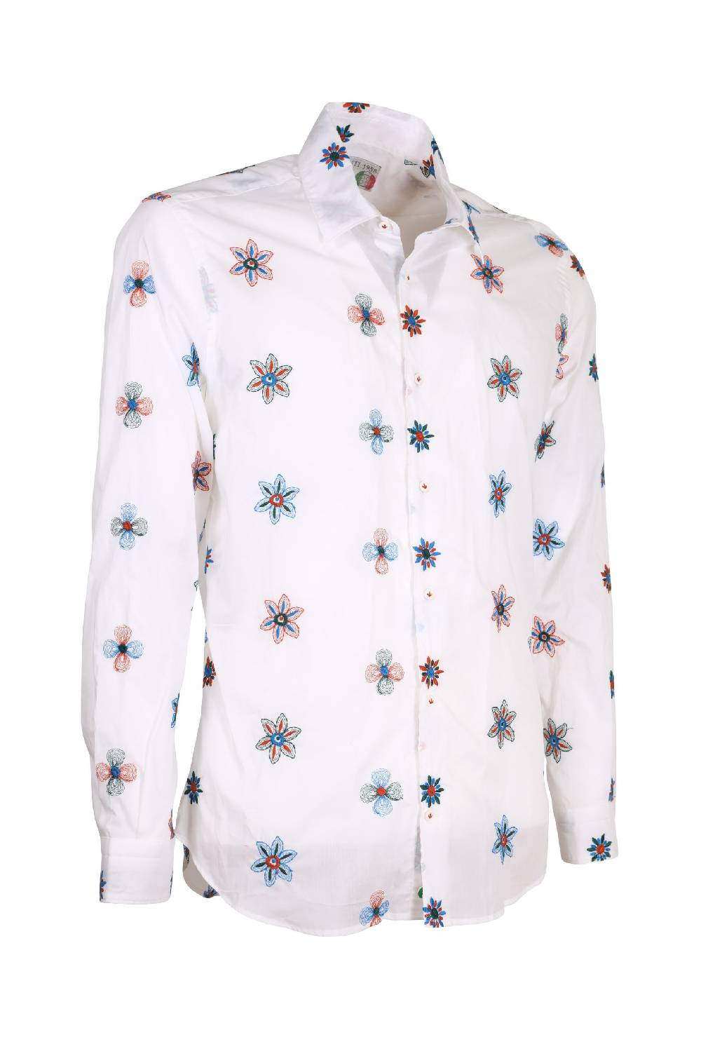 Poggianti Camicia Uomo Spring Summer 24 FIRENZE-66F-248