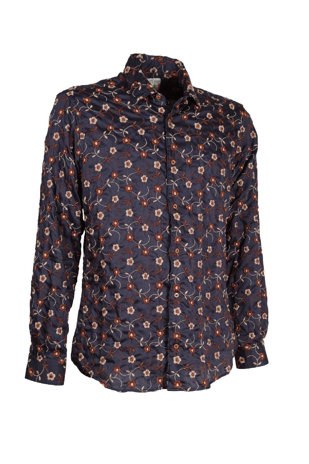 Poggianti Camicia Uomo Spring Summer 24 FIRENZE-73F-218