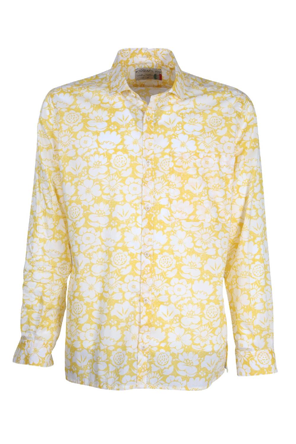 Poggianti Camicia uomo spring summer 24 PEROLLA-62F-119