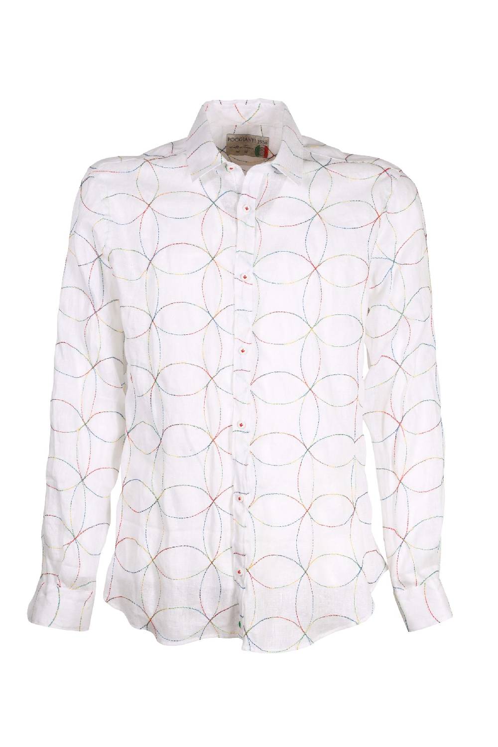 Poggianti Camicia uomo spring summer 24 PISA-66F-232