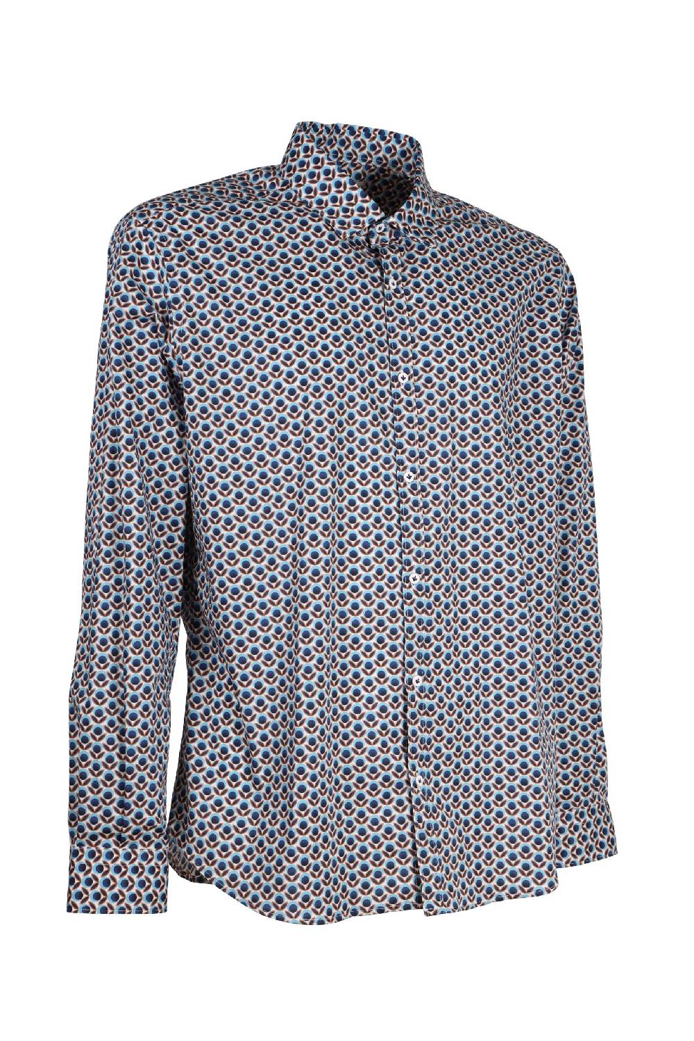 Poggianti Camicia Uomo Spring Summer 24 PISA-73F-110