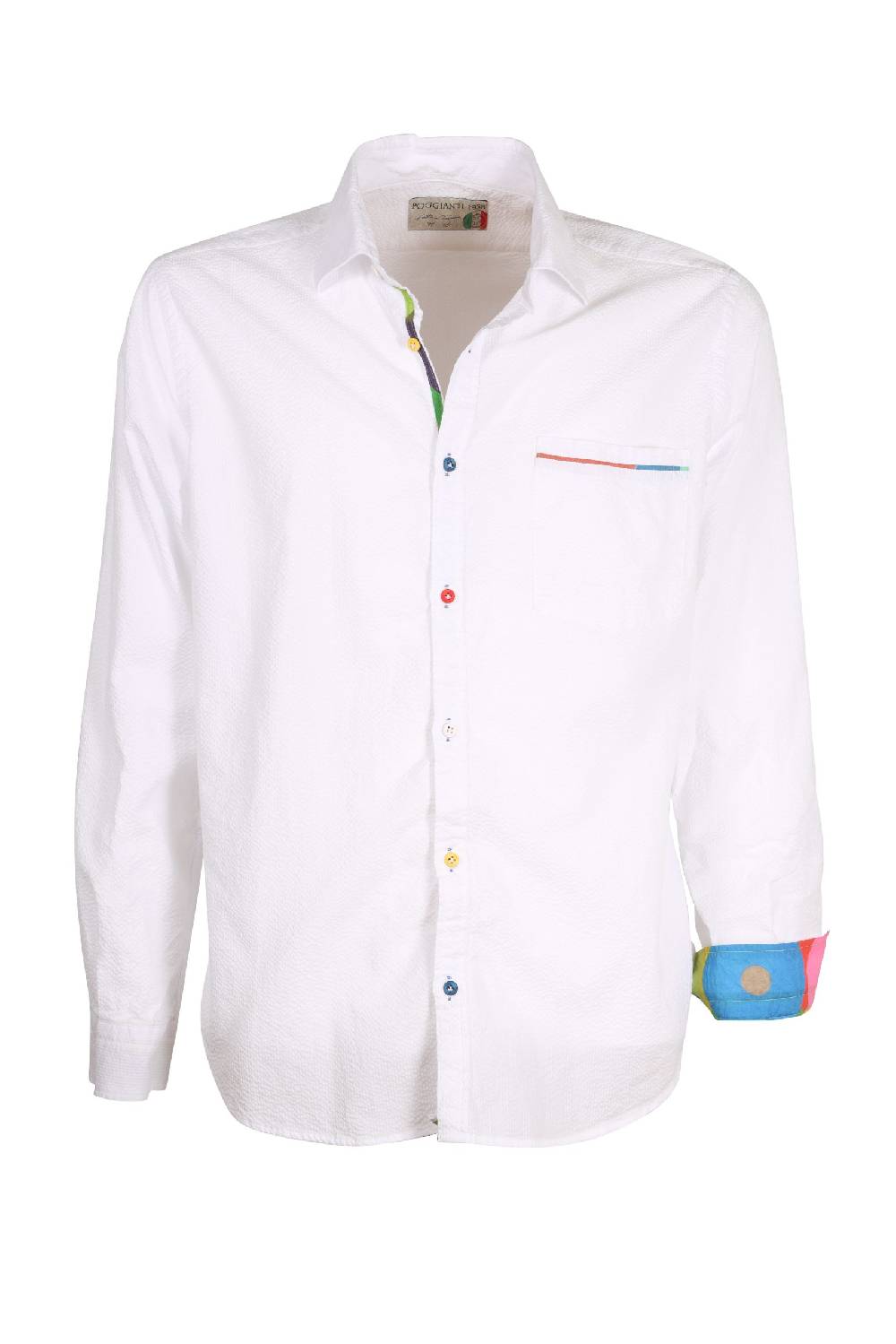 Poggianti Camicia uomo spring summer 24 VIAREGGIO-61F-106