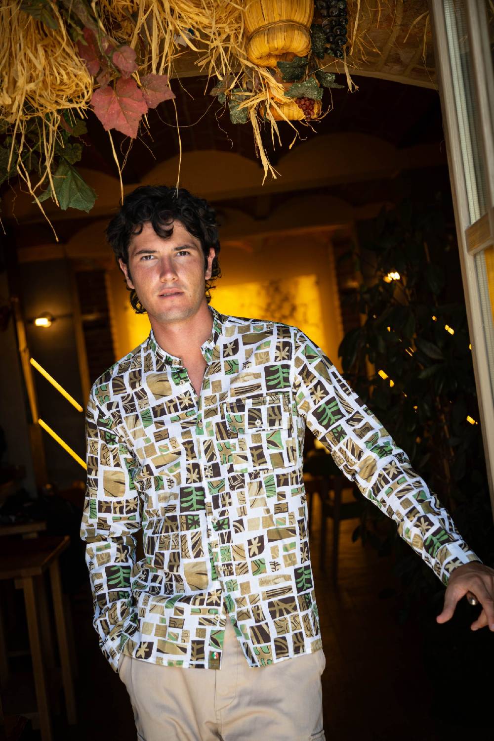 Poggianti Camicia Uomo Spring Summer 24 VORNO-32-195