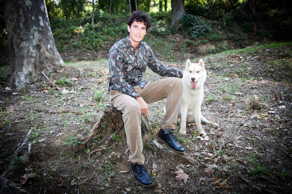 Poggianti Camicia Uomo Stretch Con Stampa Animali PISA-64-175-03